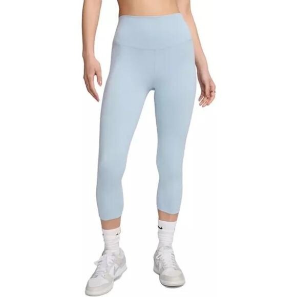 NWT Nike Women's One High-Waisted Crop Leggings - Picture 1 of 7